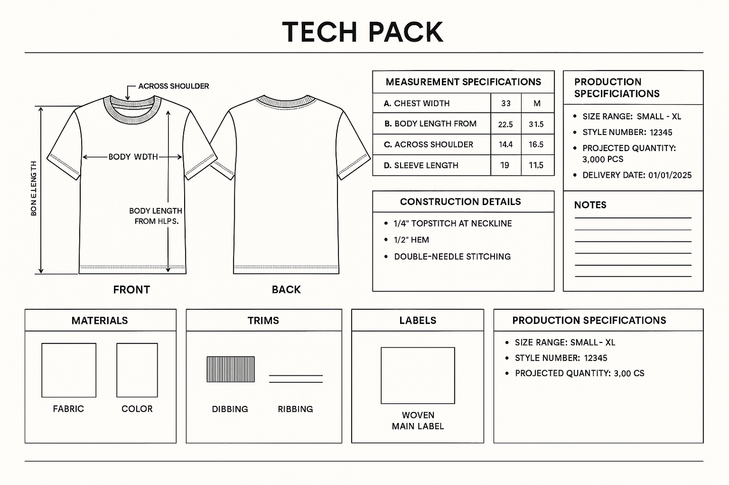 tech pack