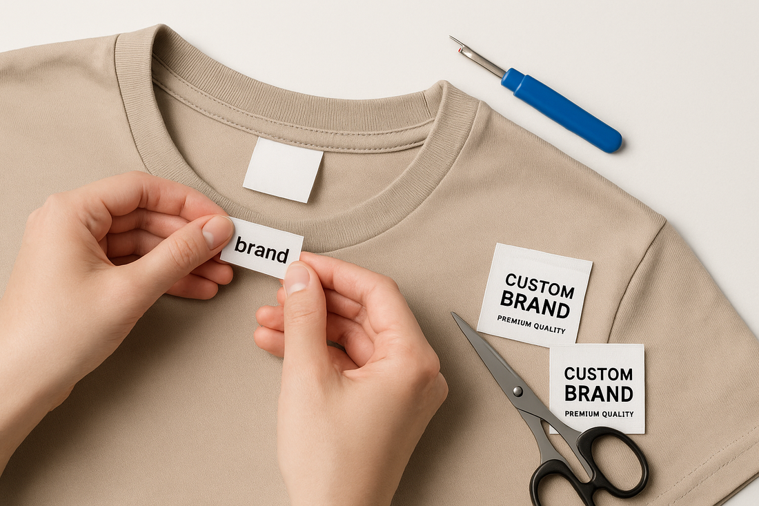 Relabeling Clothing with Your Brand