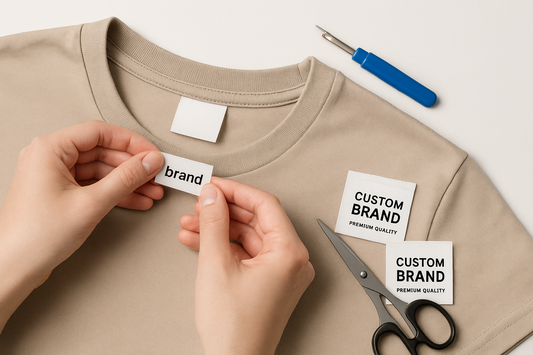 Relabeling Clothing with Your Brand