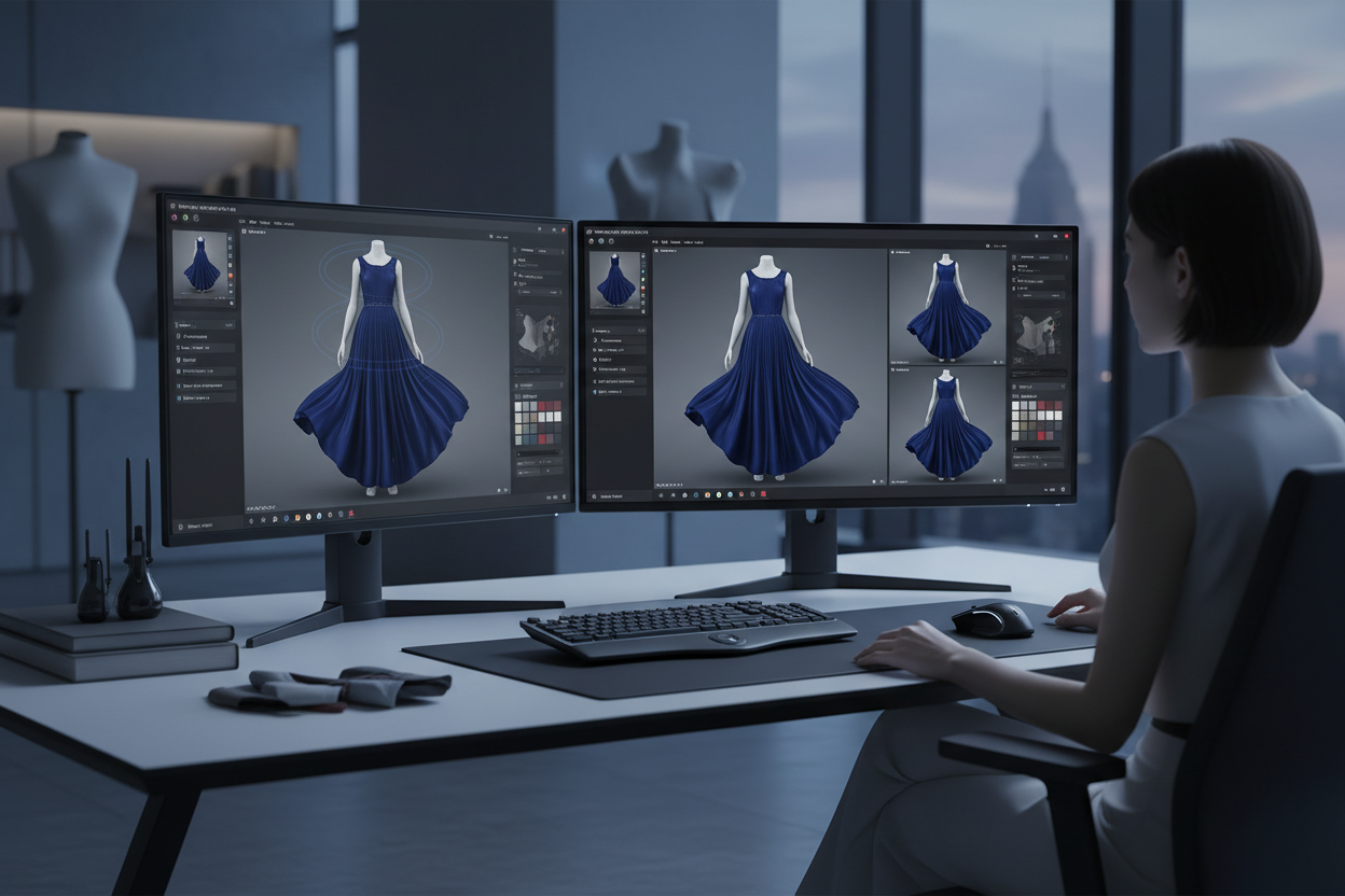 3d fashion Virtual prototyping