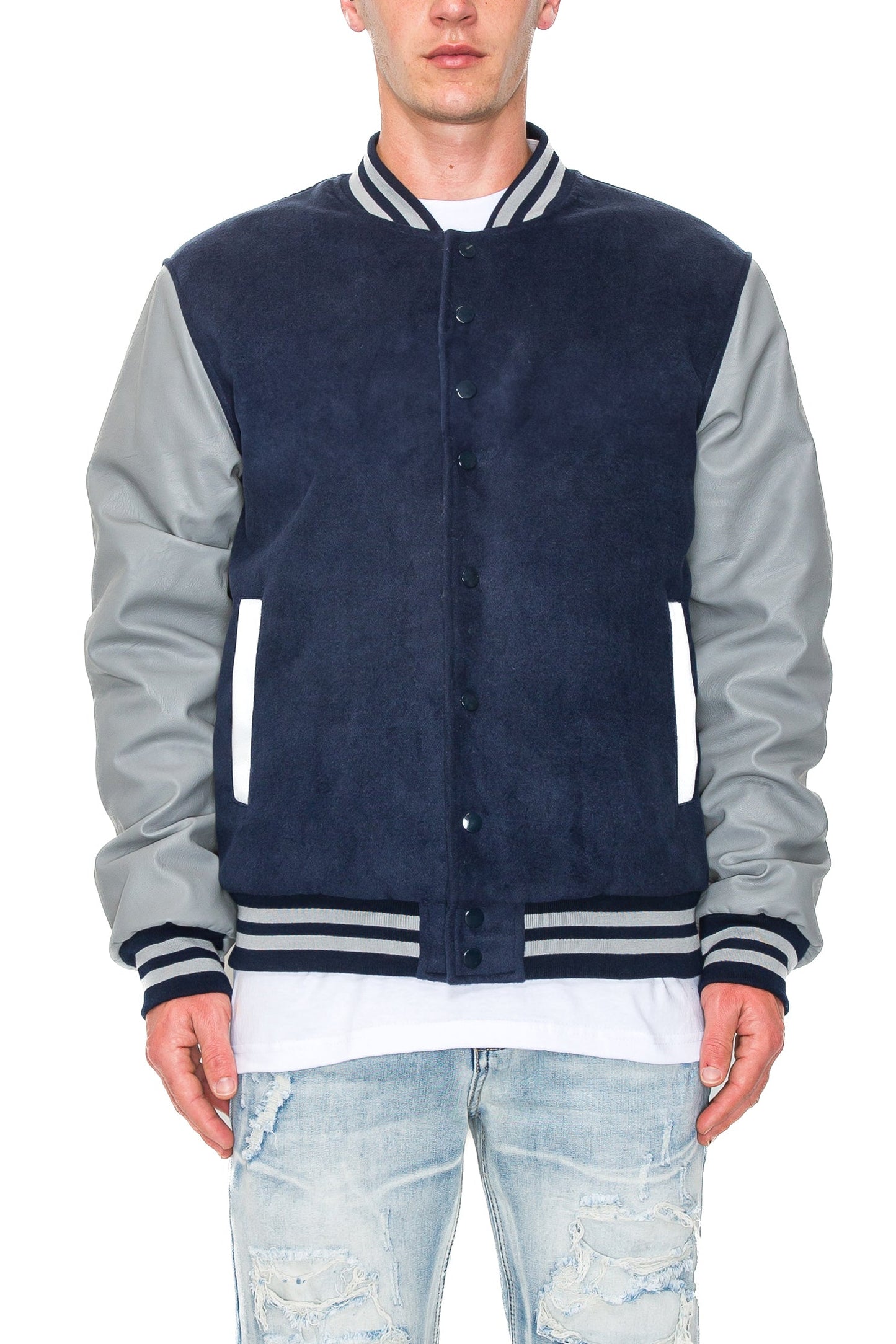 Varsity Jacket - Wool / PU