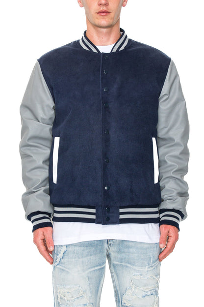 Varsity Jacket - Wool / PU