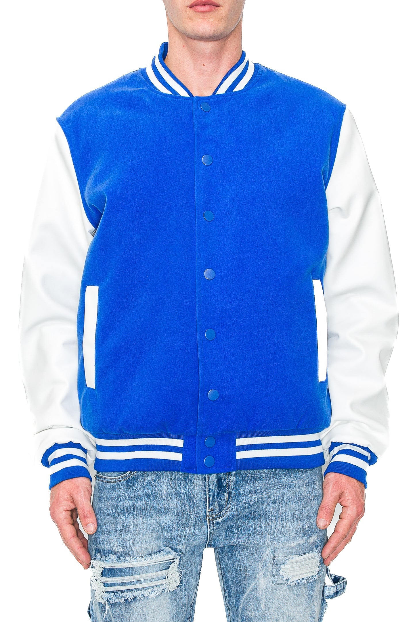 Varsity Jacket - Wool / PU