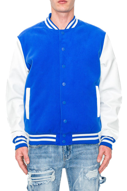Varsity Jacket - Wool / PU