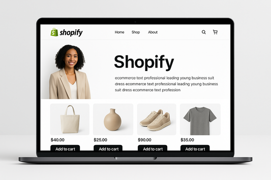 shopify website