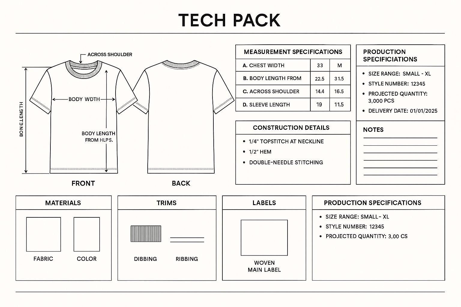 tech pack